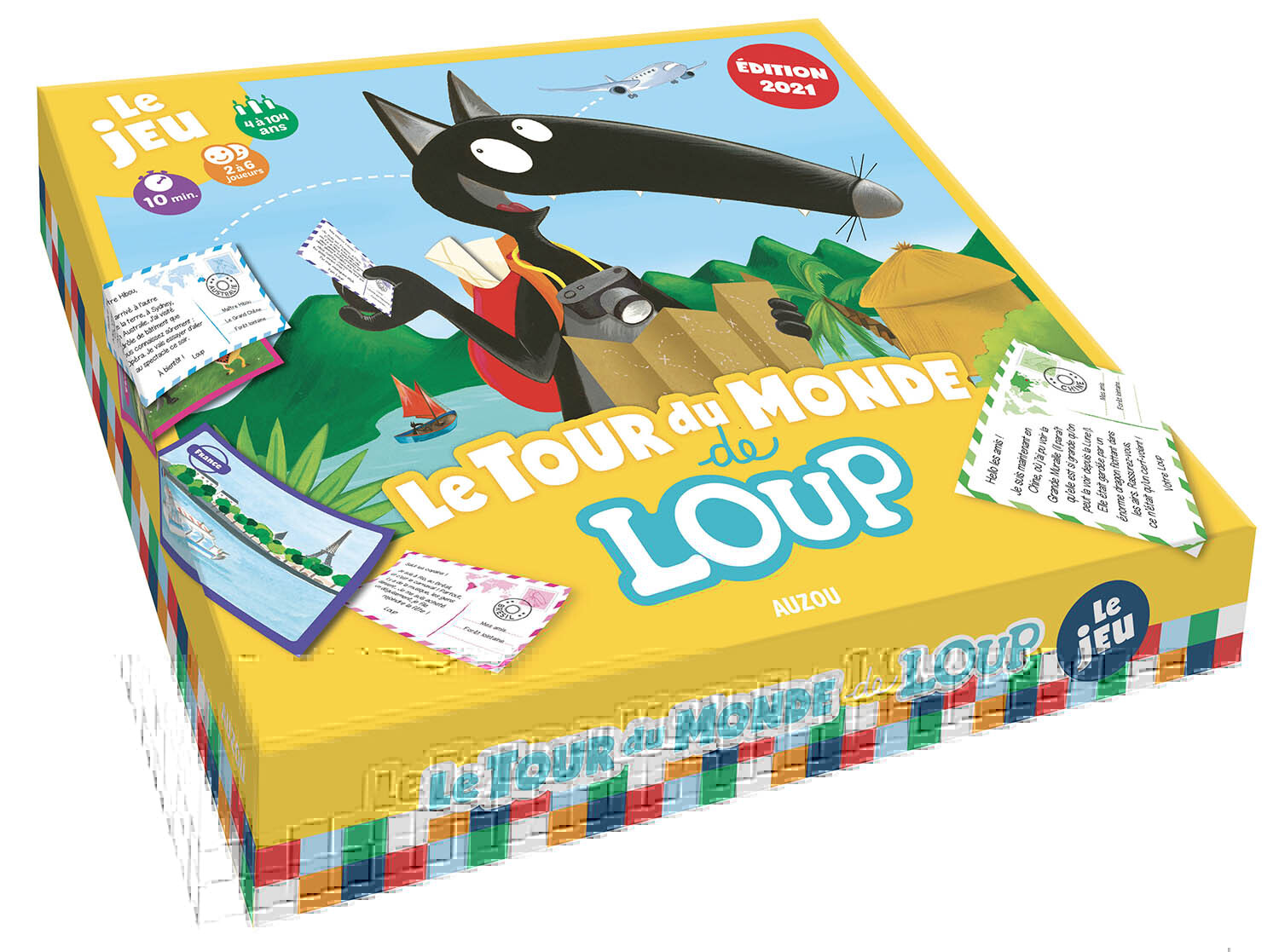 Le tour du monde de Loup - Le jeu Ned