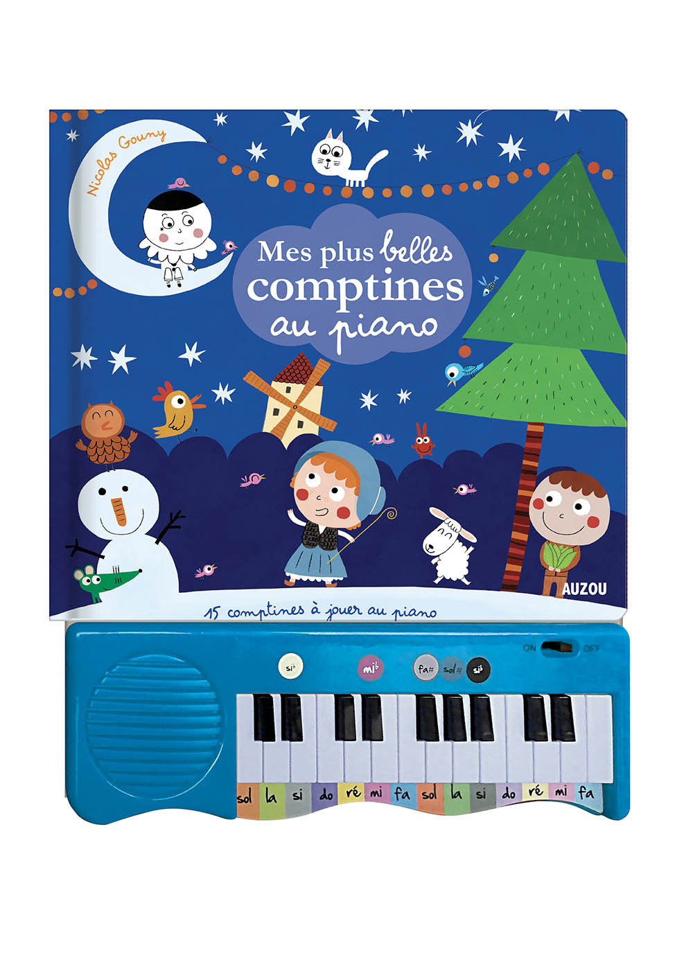 MON LIVRE PIANO - MES PLUS BELLES COMPTINES AU PIANO - 15 COMPTINES À JOUER AU PIANO