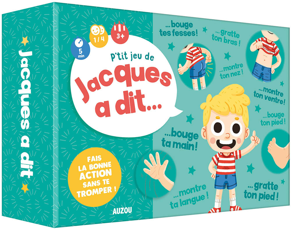 P'TITS JEUX - P'TIT JEU DE JACQUES A DIT