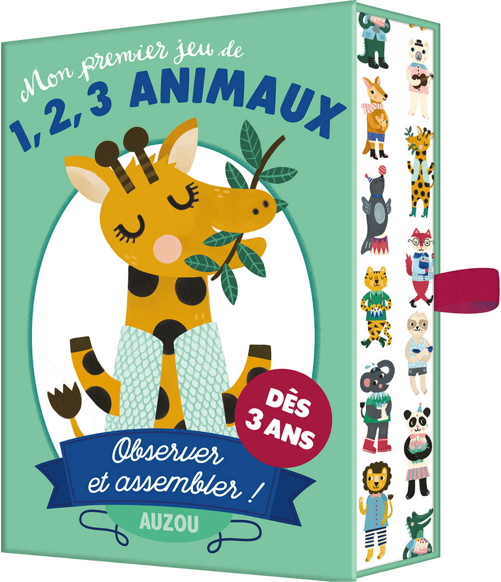 Mon premier jeu de cartes : 1, 2, 3 animaux