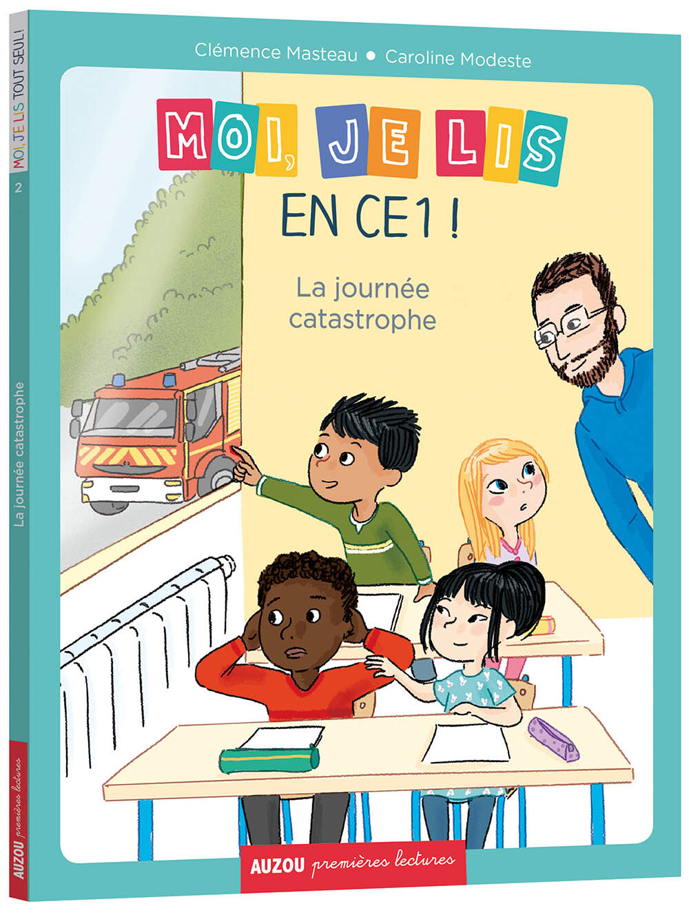 MOI JE LIS TOUT SEUL - MOI, JE LIS EN CE1 - TOME 2 LA JOURNÉE CATASTROPHE
