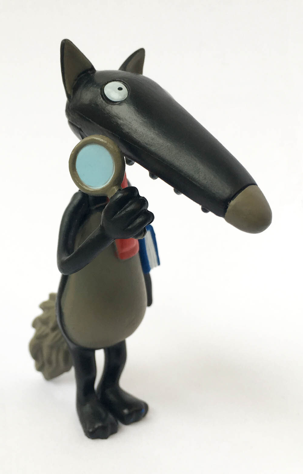 FIGURINE DU LOUP DÉTECTIVE