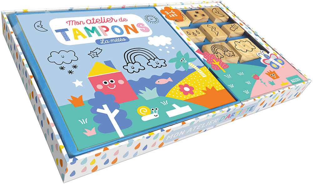 Mon atelier d'artiste - MON ATELIER DE TAMPONS - LA METEO