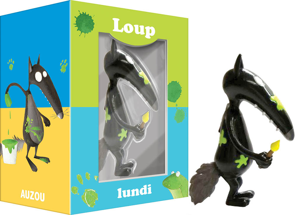 FIGURINE LOUP SEUL - LUNDI