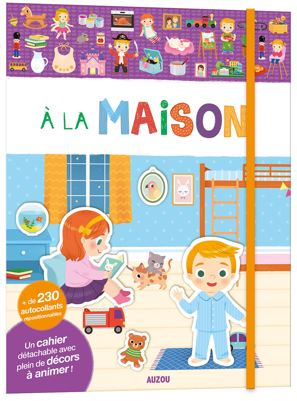 A la maison - Mes tout premiers autocollants
