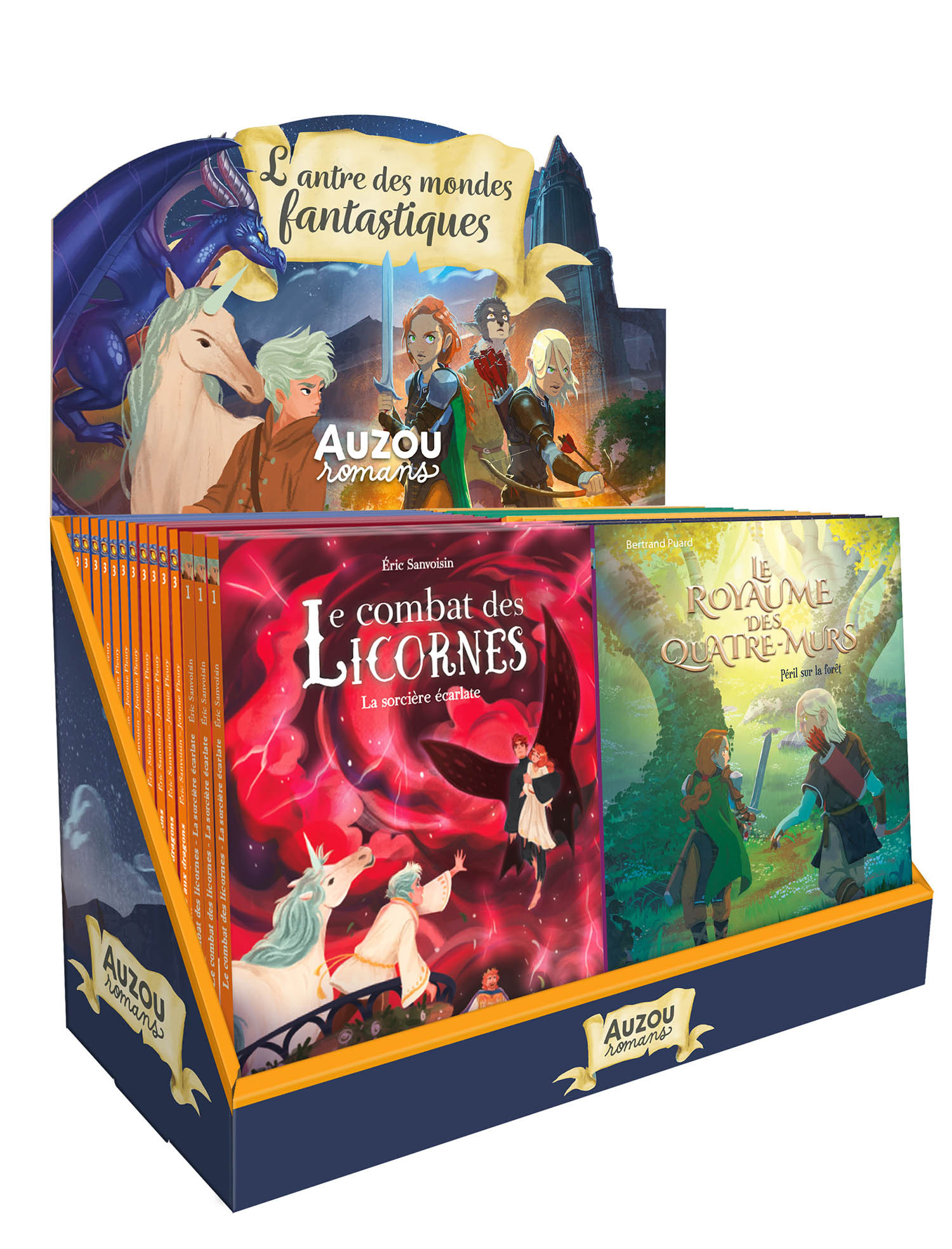 PLV PLEINE DE TABLE - ROMANS FANTASY - 25 VOL