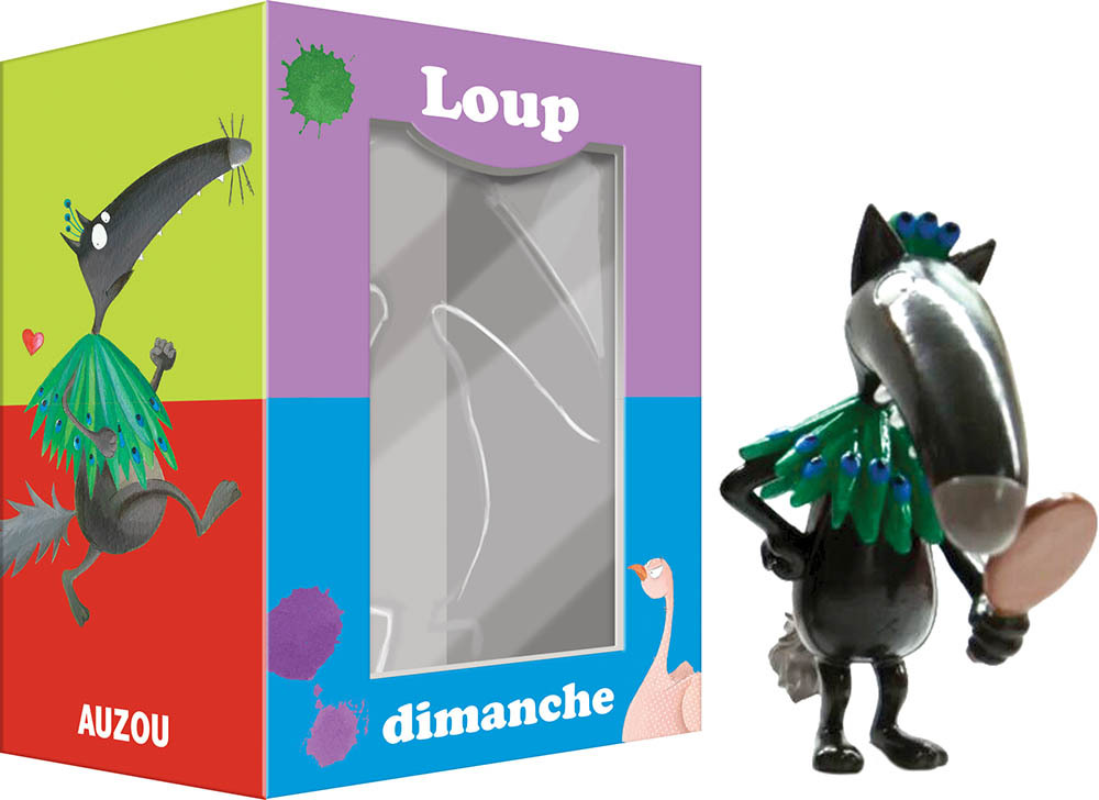 FIGURINE LOUP SEUL - DIMANCHE