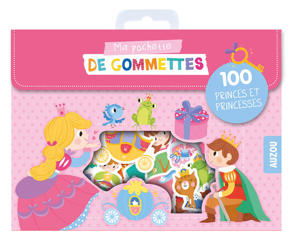 Ma pochette de gomettes - 100 princes et princesses