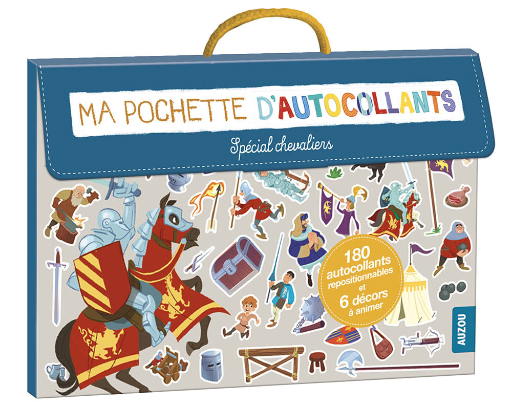 MA POCHETTE D'AUTOCOLLANTS - SPECIAL CHEVALIERS (COLL. MA POCHETTE D'ARTISTE)