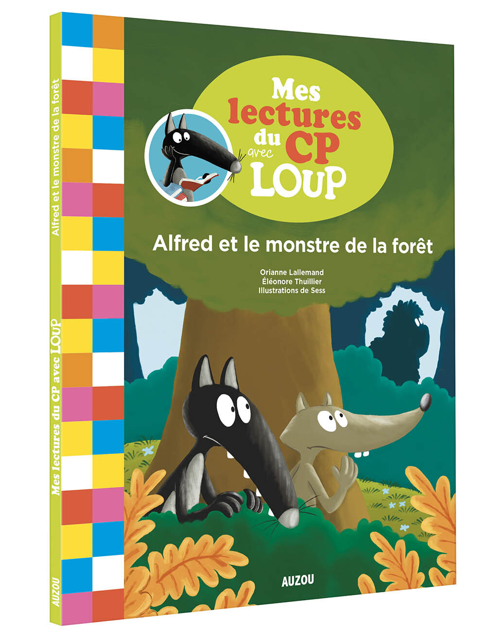 MES LECTURES DU CP AVEC LOUP - ALFRED ET LE MONSTRE DE LA FORÊT