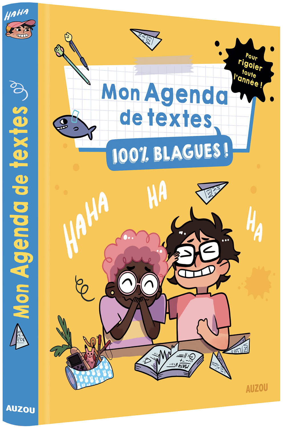 MON AGENDA DE TEXTE 100% BLAGUES