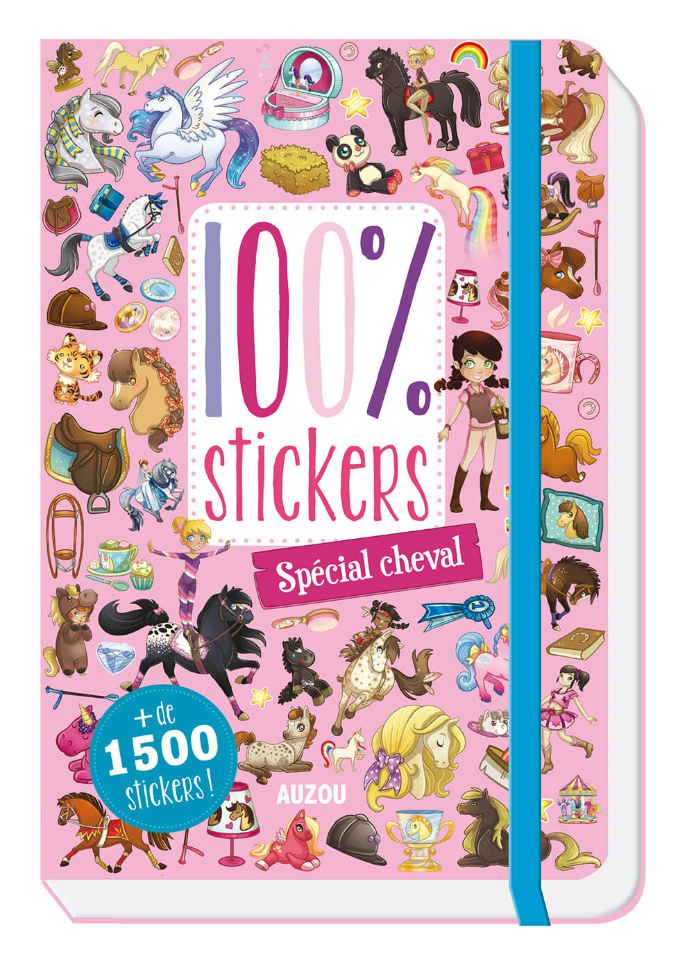 100 STICKERS - SPECIAL CHEVAL