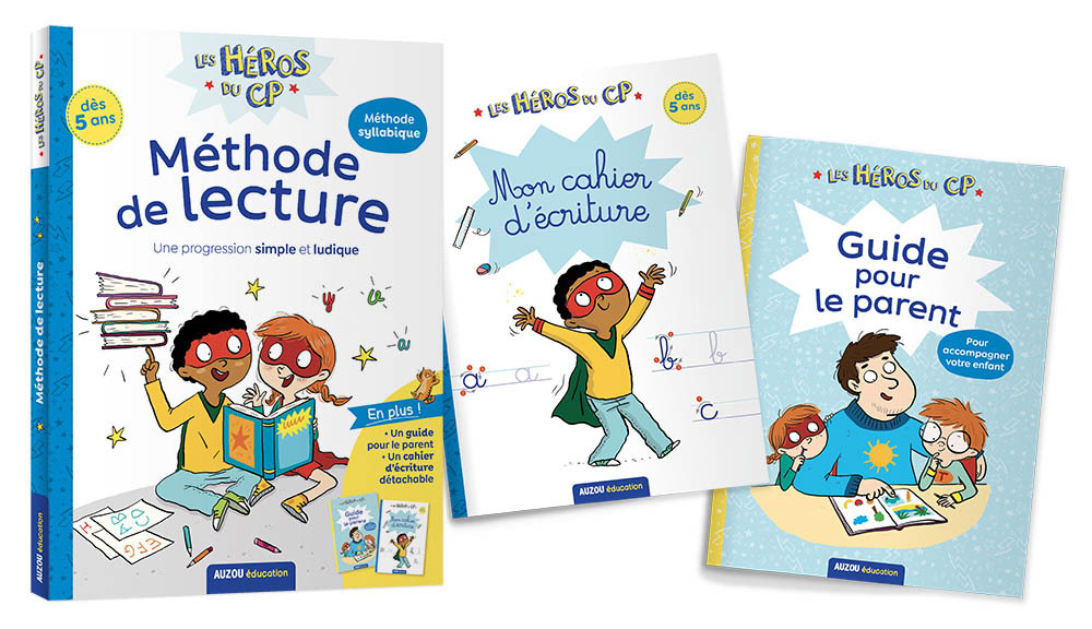 Les héros du CP - Méthode de lecture - Une progression simple et ludique