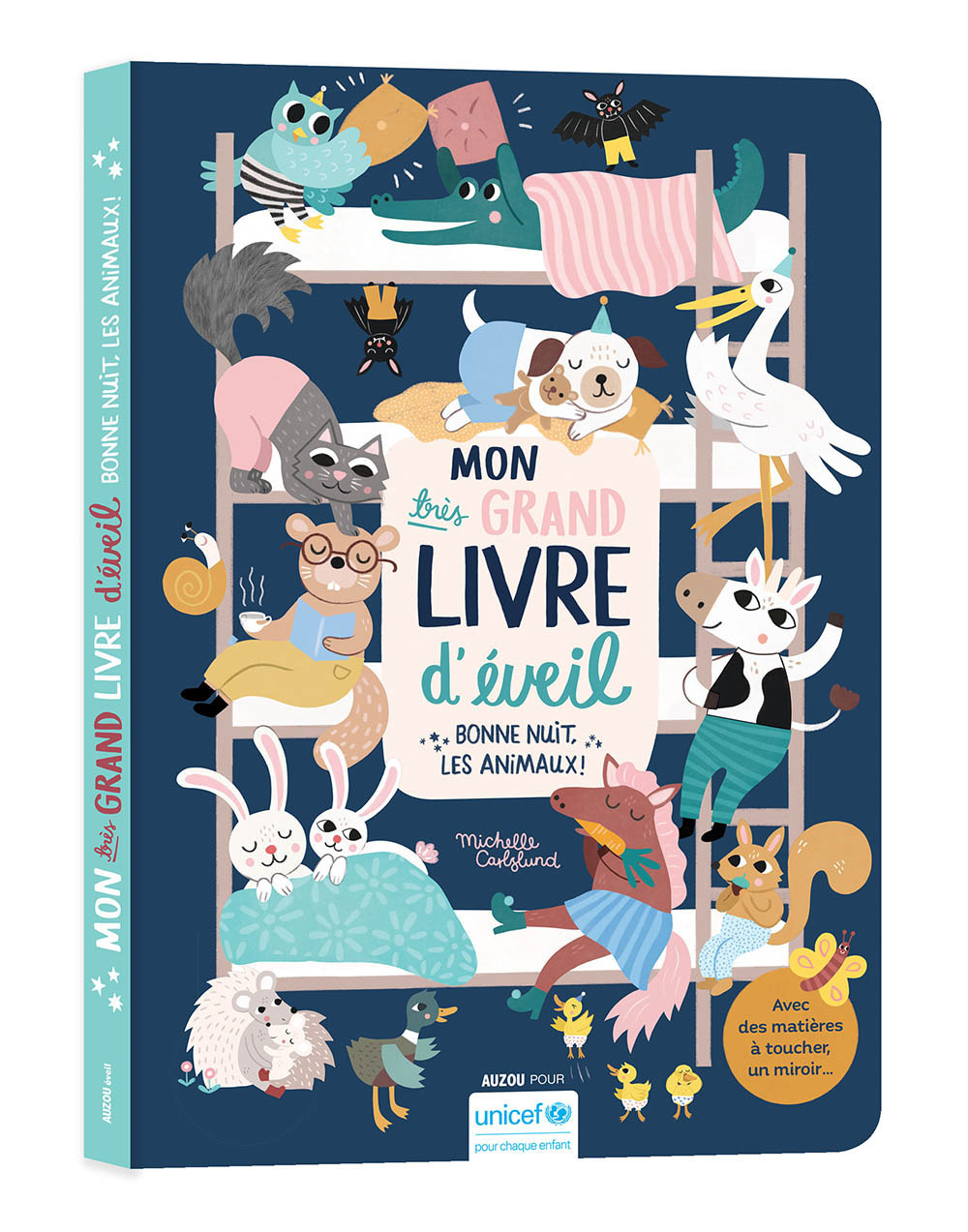 Mon très grand livre d'éveil - Bonne nuit les animaux !