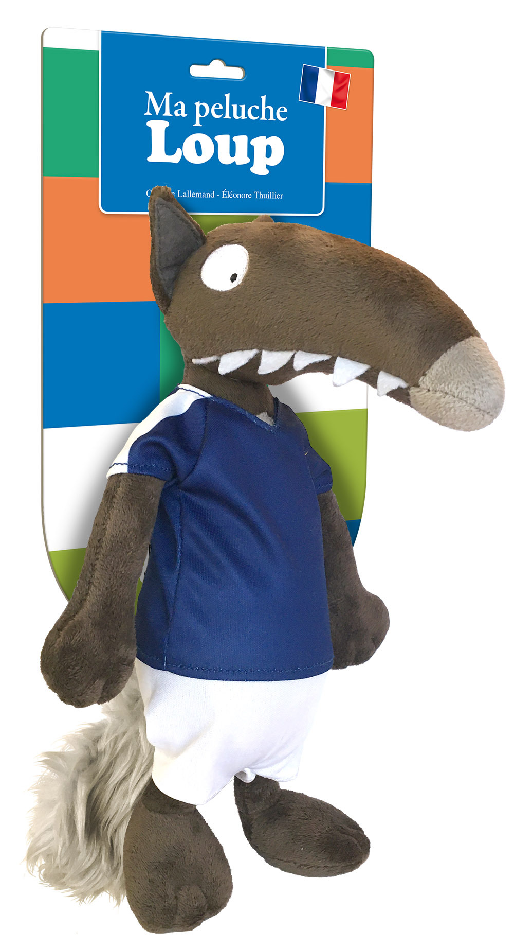 Ma peluche Loup foot