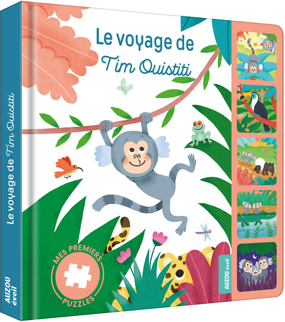 Mes premiers puzzles - LE VOYAGE DE TIM OUISTITI