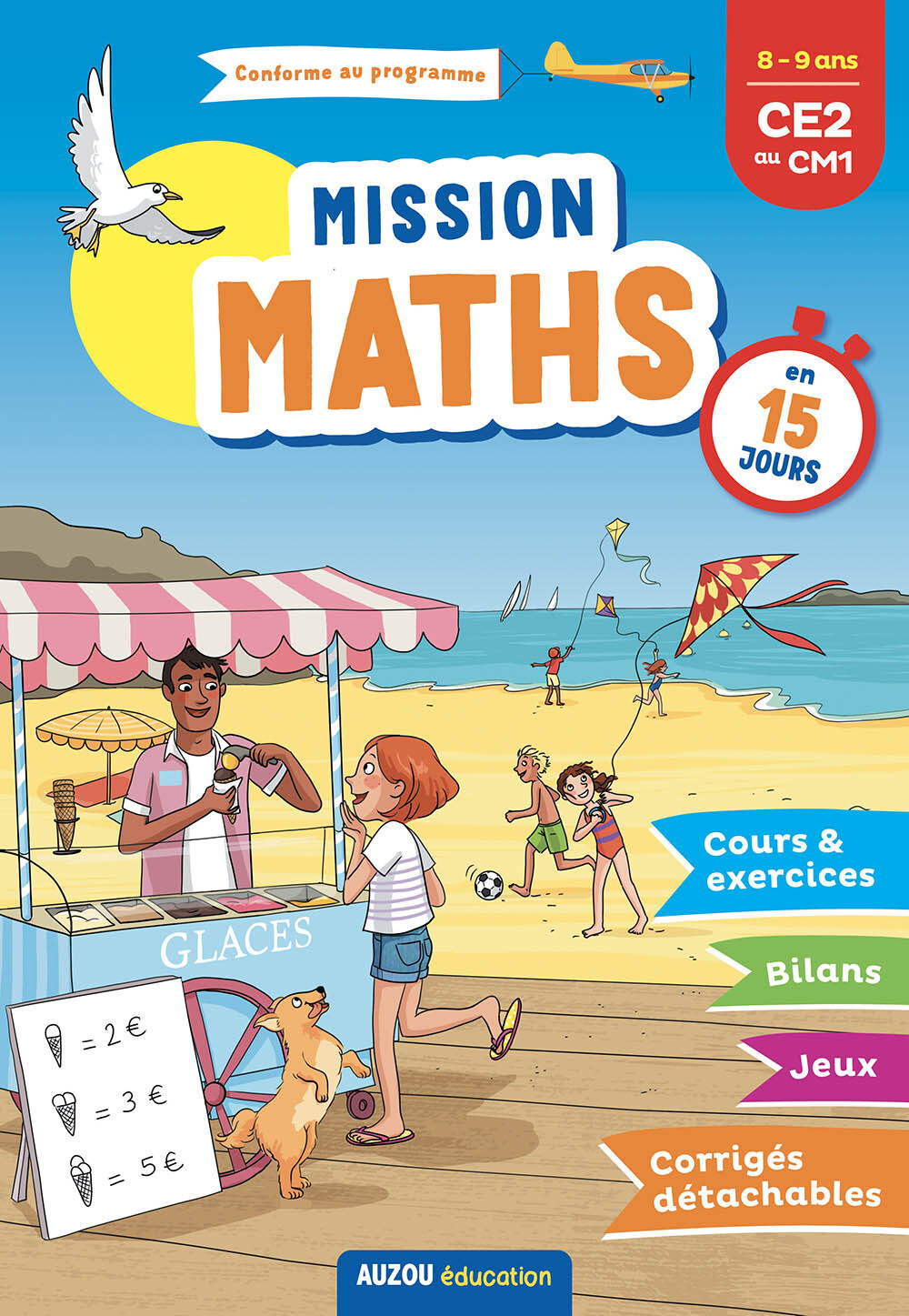 Mission Maths en 15 jours du CE2 au CM1
