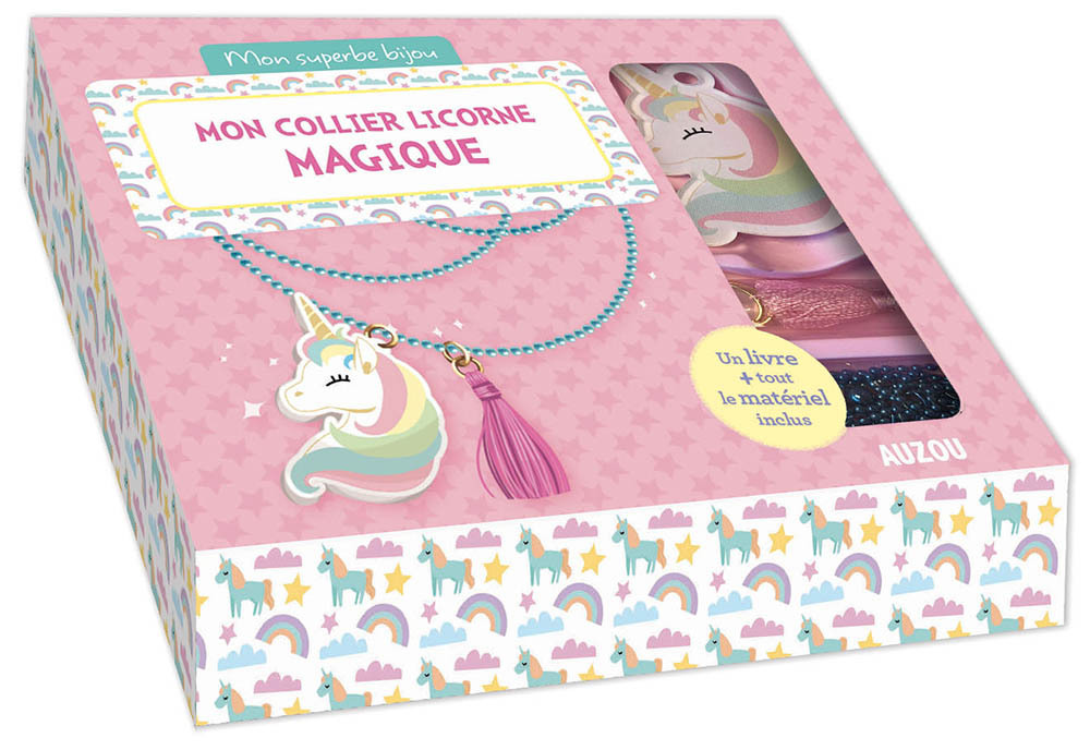 MON COLLIER LICORNE MAGIQUE