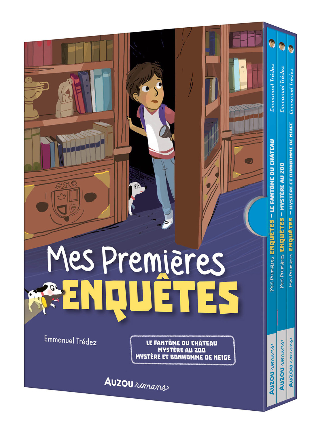 Coffret bibliothèque 1 - Mes premières enquêtes - Tomes 1 à 3