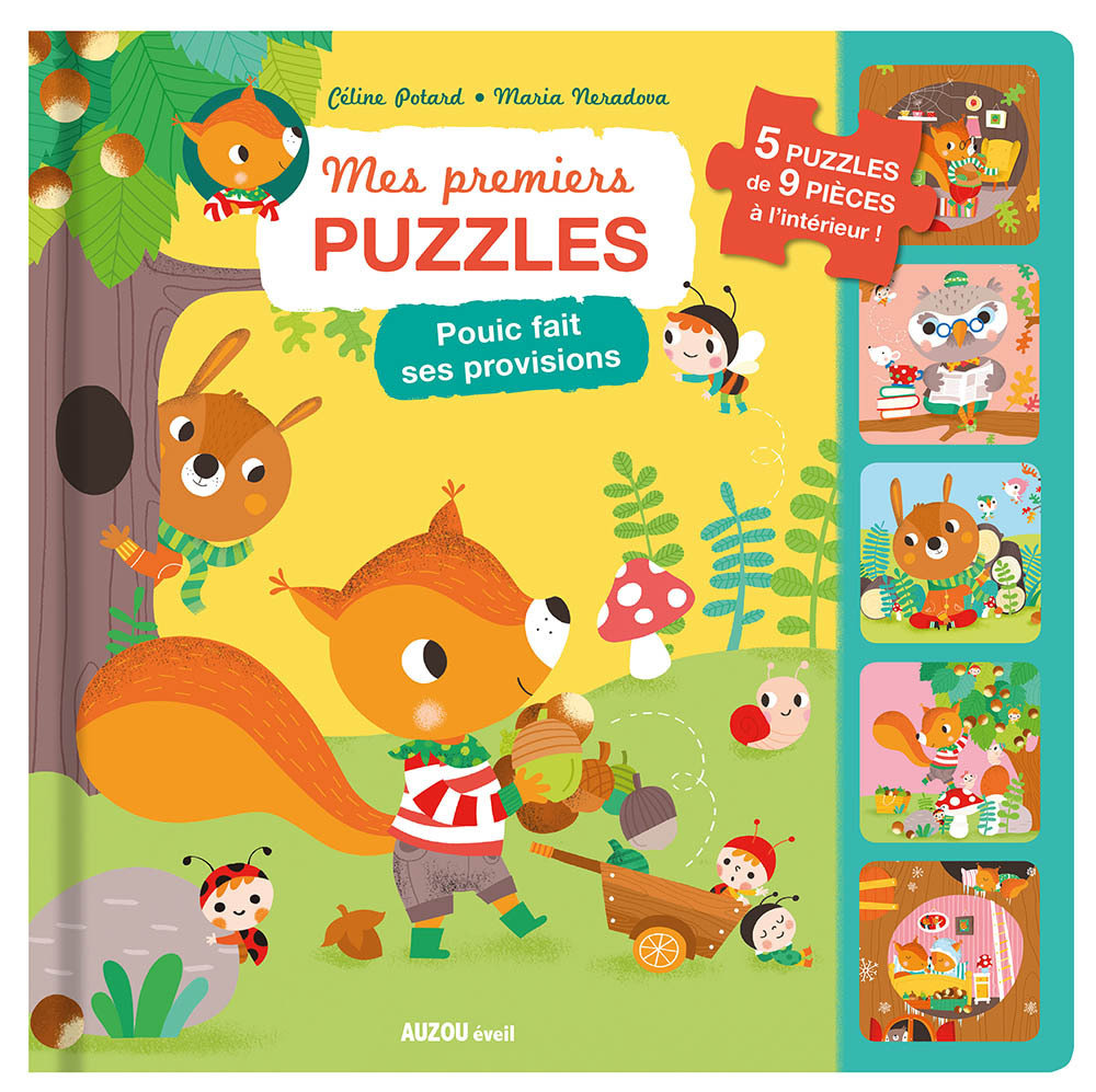 MES PREMIERS PUZZLES - POUIC FAIT SES PROVISIONS