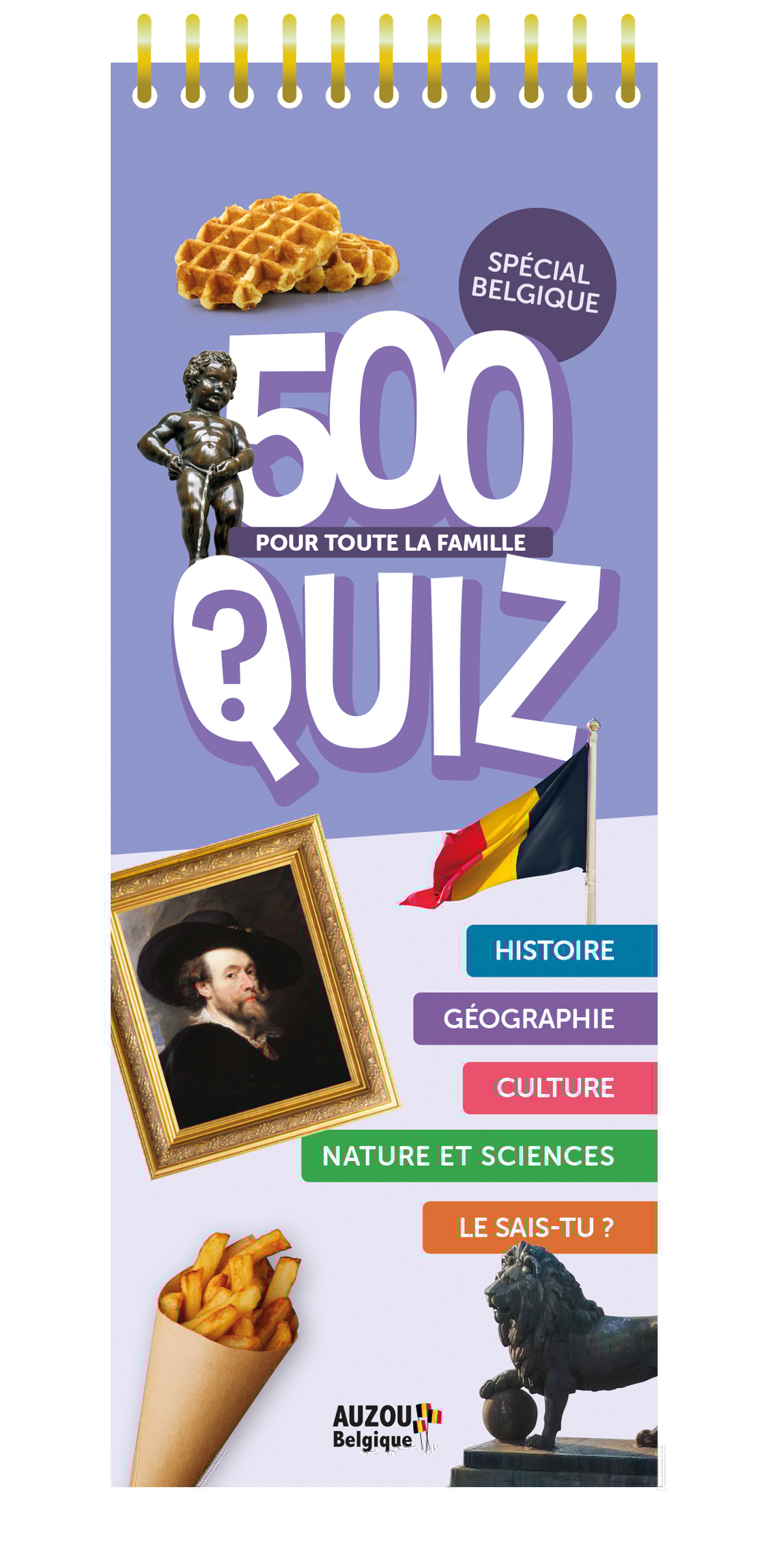 Mes 500 quiz - La Belgique