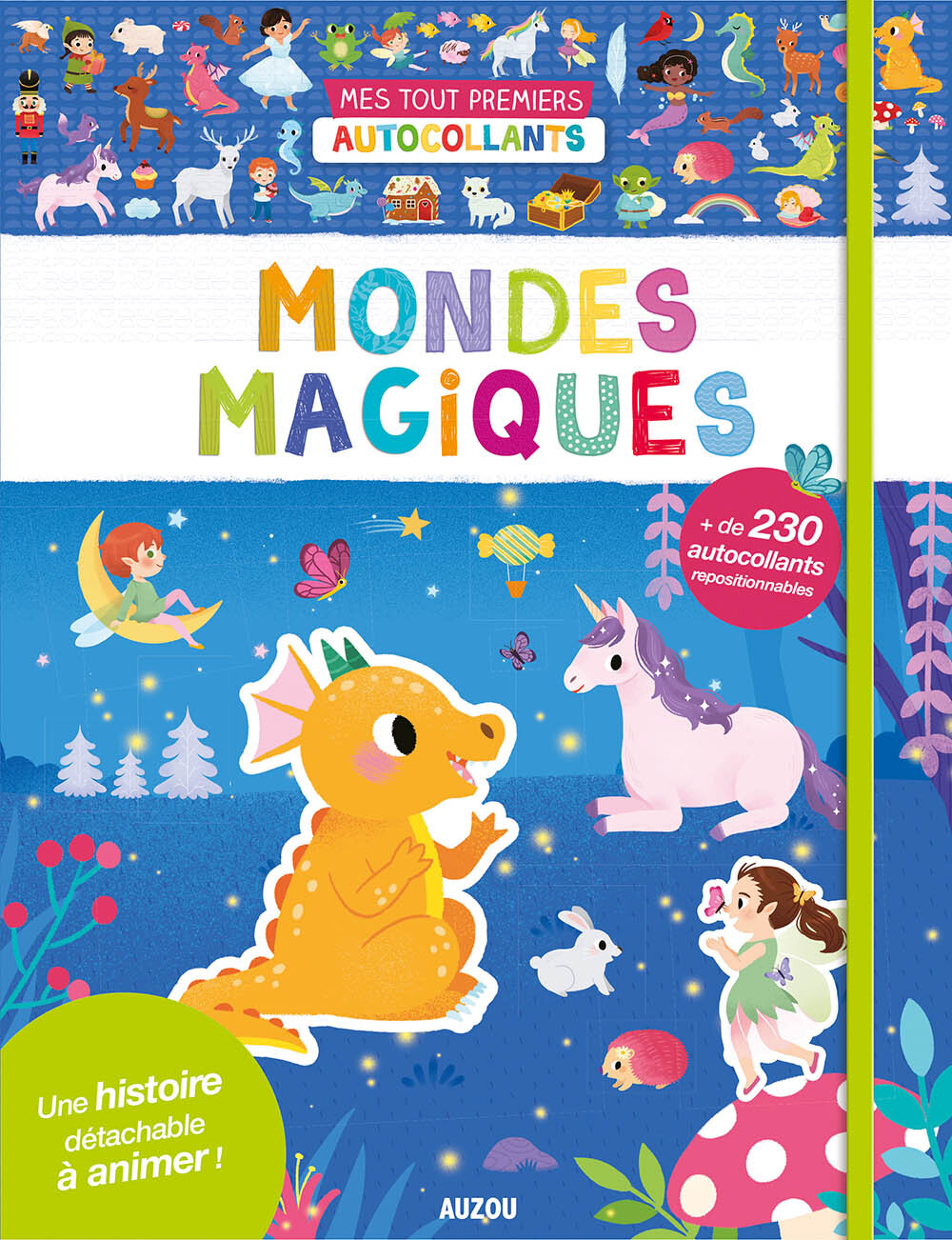 Mondes magiques - mes tout premiers autocollants