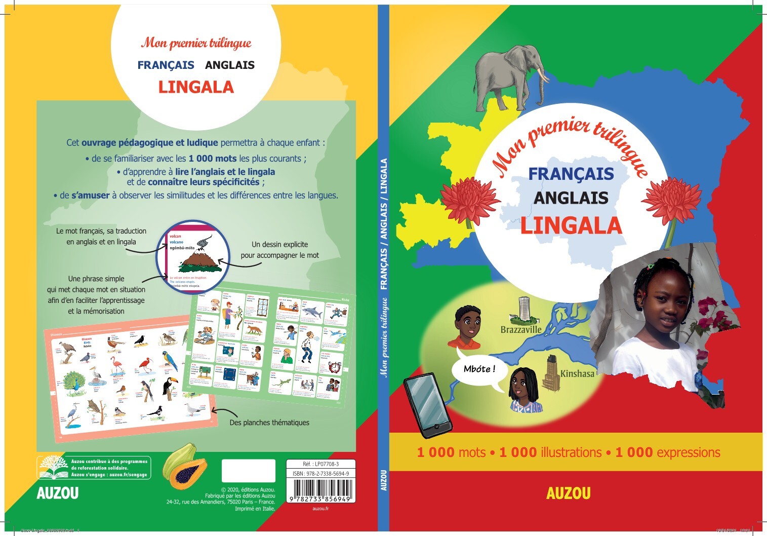 Mon premier trilingue français anglais lingala