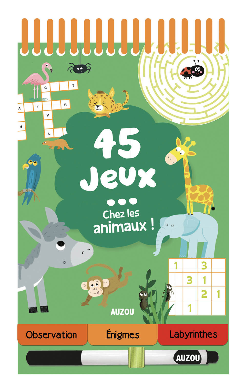 45 jeux chez les animaux !