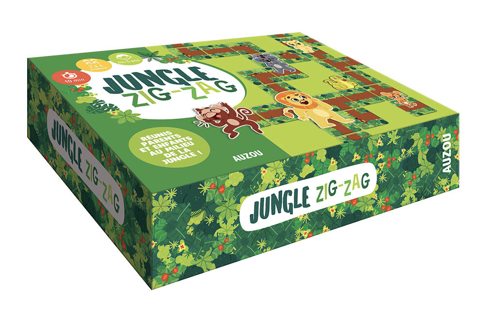 MA BOITE DE JEUX JUNGLE ZIGZAG