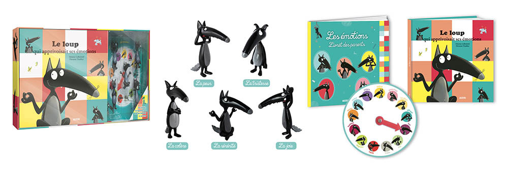 Coffret du loup qui apprivoisait ses émotions