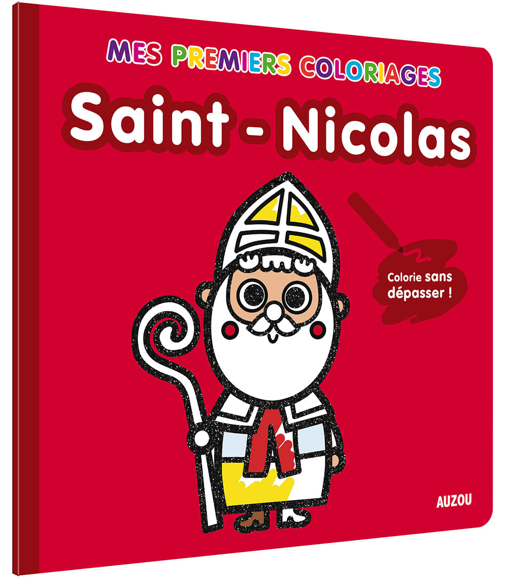 Saint-Nicolas mes premiers coloriages