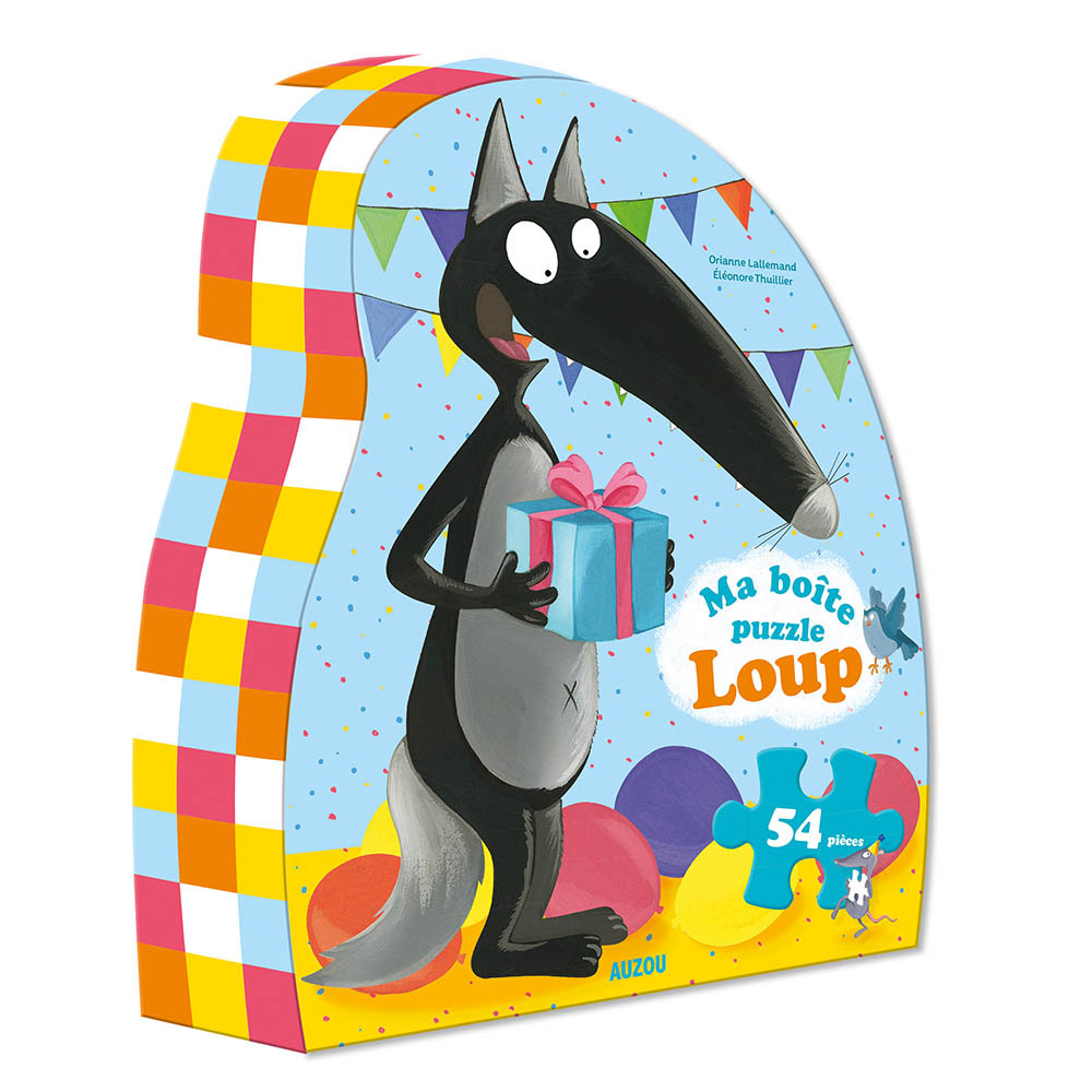 Ma boîte puzzle Loup - Anniversaire