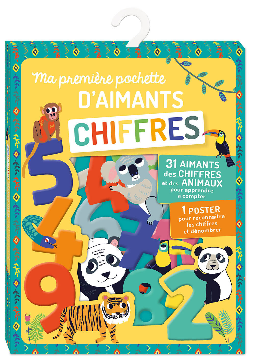 Ma première pochette d'aimants - Chiffres