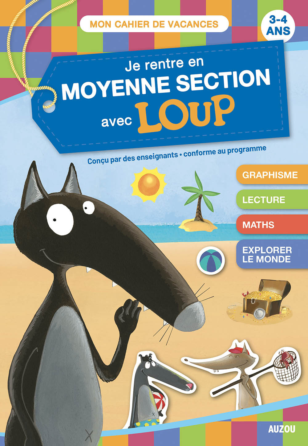 Je rentre en Ms avec Loup - Cahier de vacances 2026