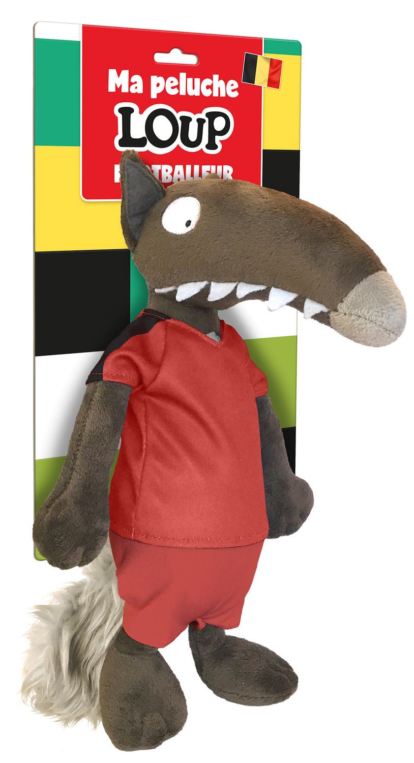 PELUCHE DU LOUP FOOT - BELGIQUE