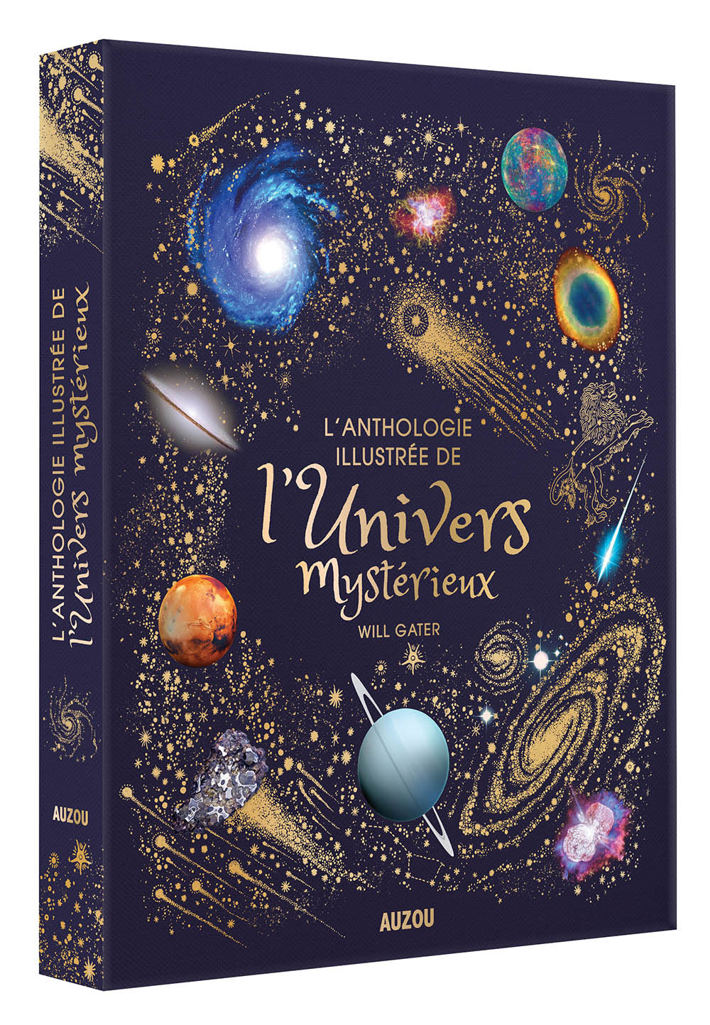 Anthologie illustrée univers mystérieux