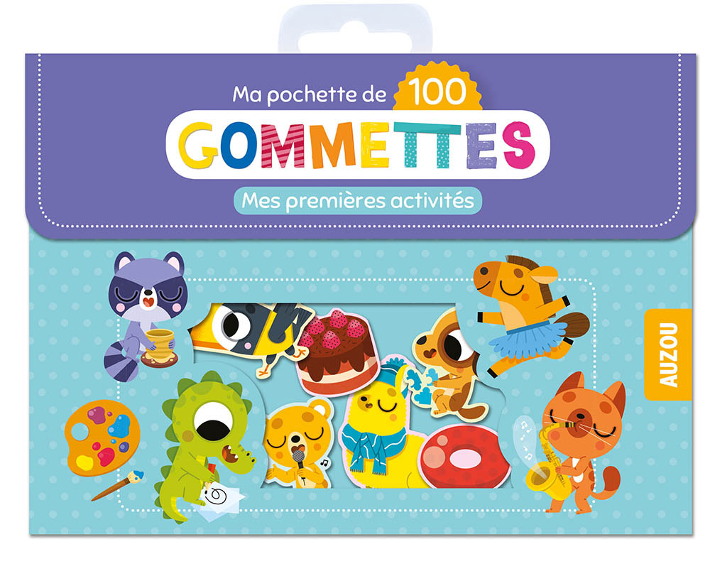 Ma pochette de 100 gommettes - Mes premières activités