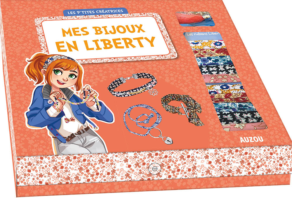Ma boîte à bijoux - Les p'tites créatrices - Mes bijoux en Liberty