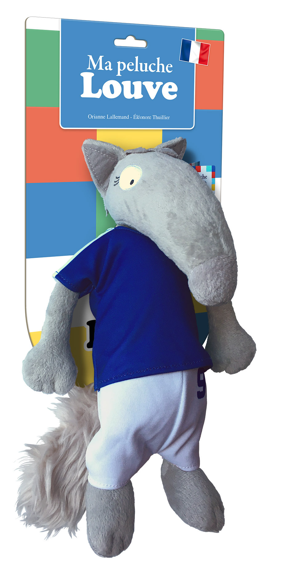 Ma peluche Louve foot