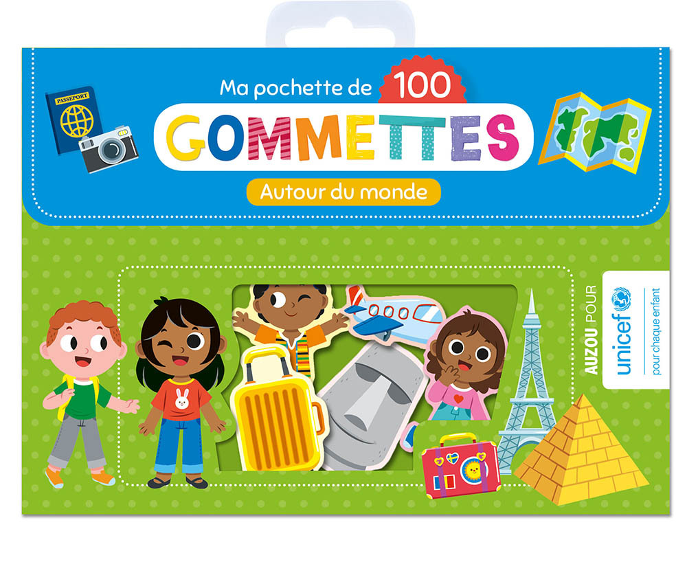 Autour du monde - Ma pochette de gommettes