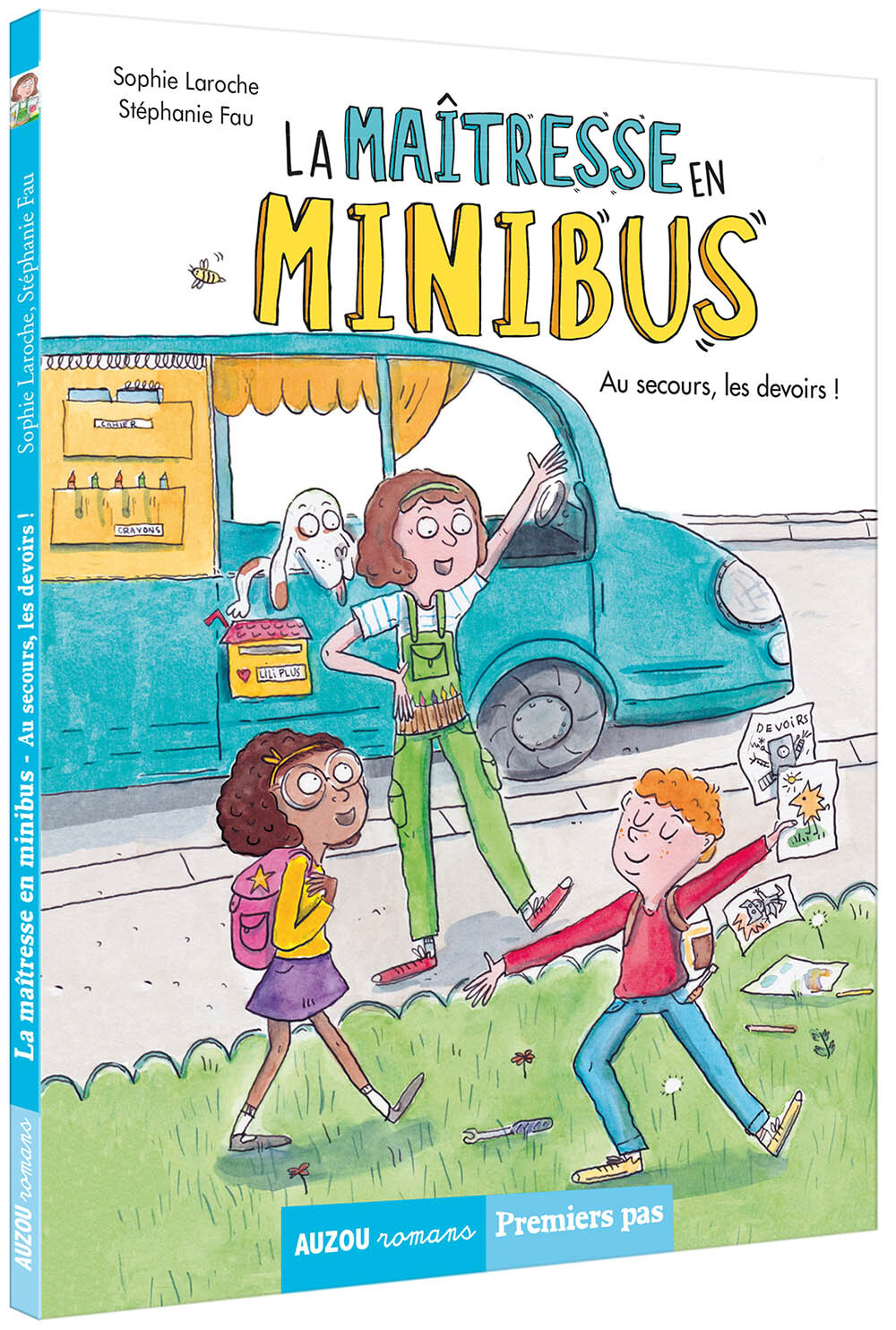 La maîtresse en minibus - Tome 1 Au secours, les devoirs !