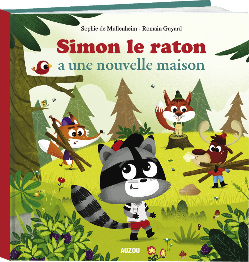 Simon le raton à une nouvelle maison