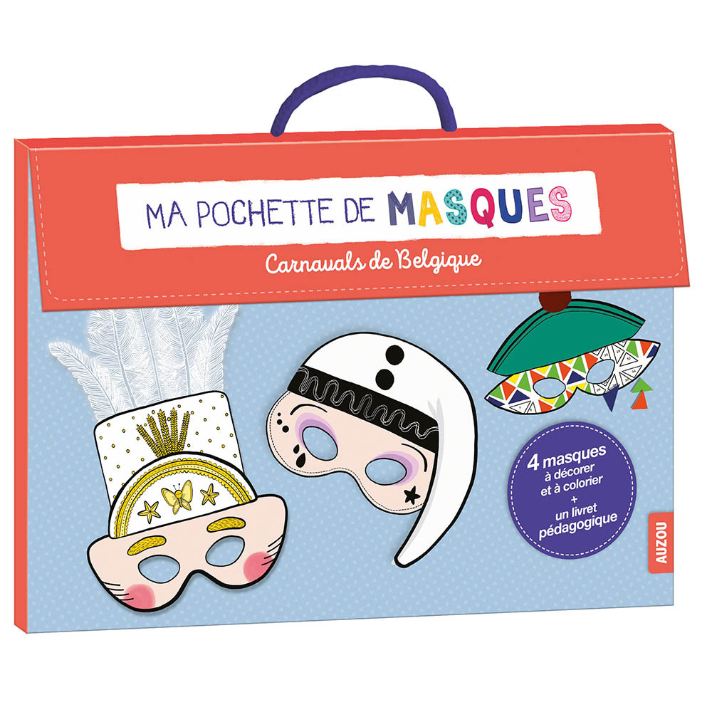 Ma pochette d'artiste - MA POCHETTE DE MASQUES - CARNAVALS DE BELGIQUE