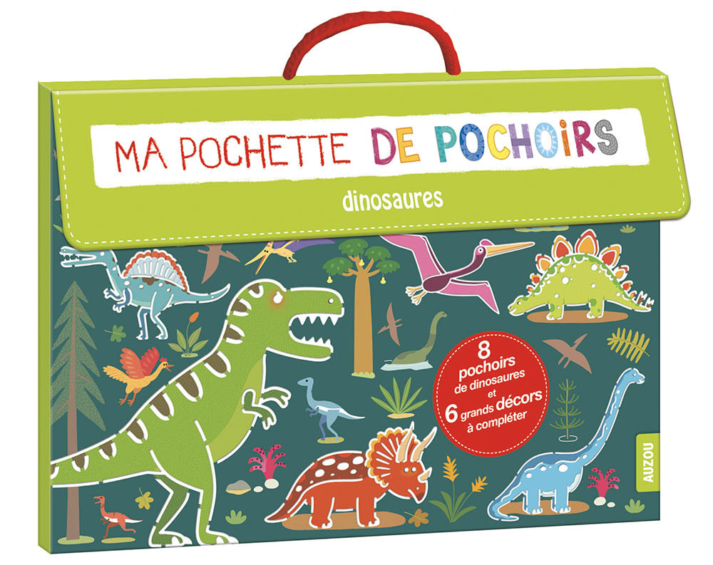 MA POCHETTE DE POCHOIRS - DINOSAURES (COLL. MA POCHETTE D'ARTISTE)