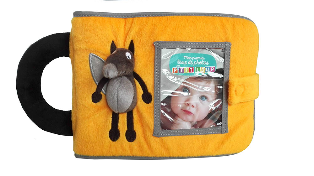 Mon livre-photo P'tit Loup en tissu