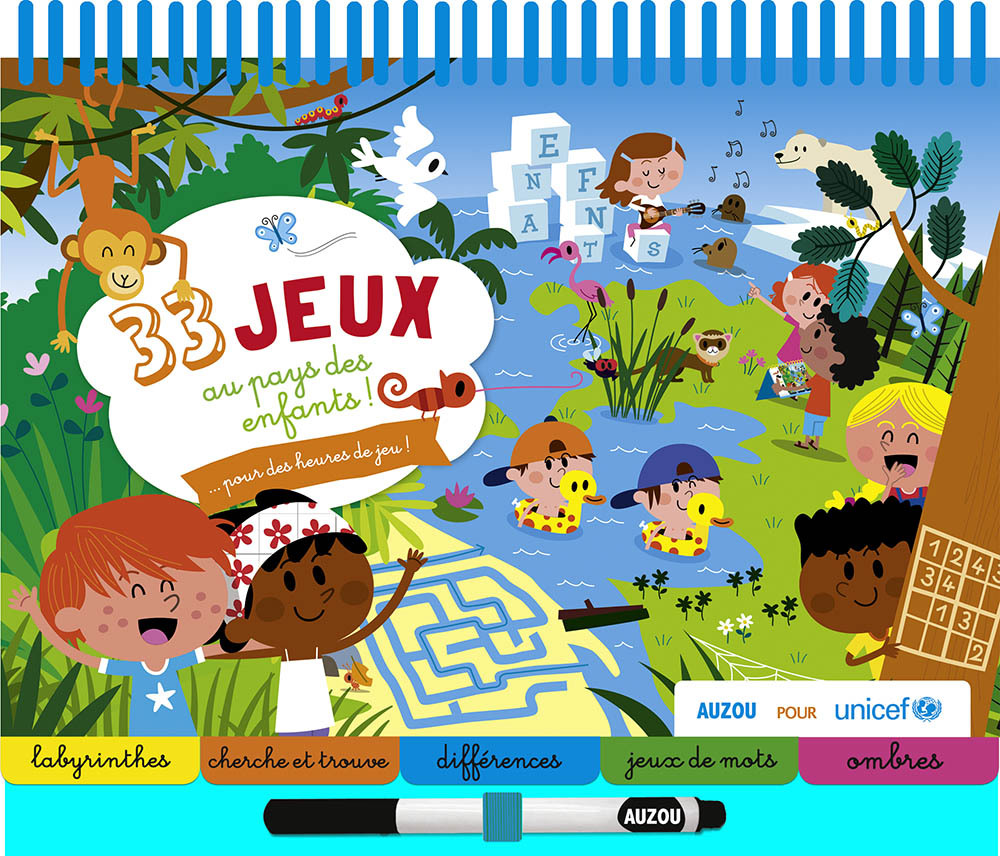 33 jeux au pays des enfants avec Unicef