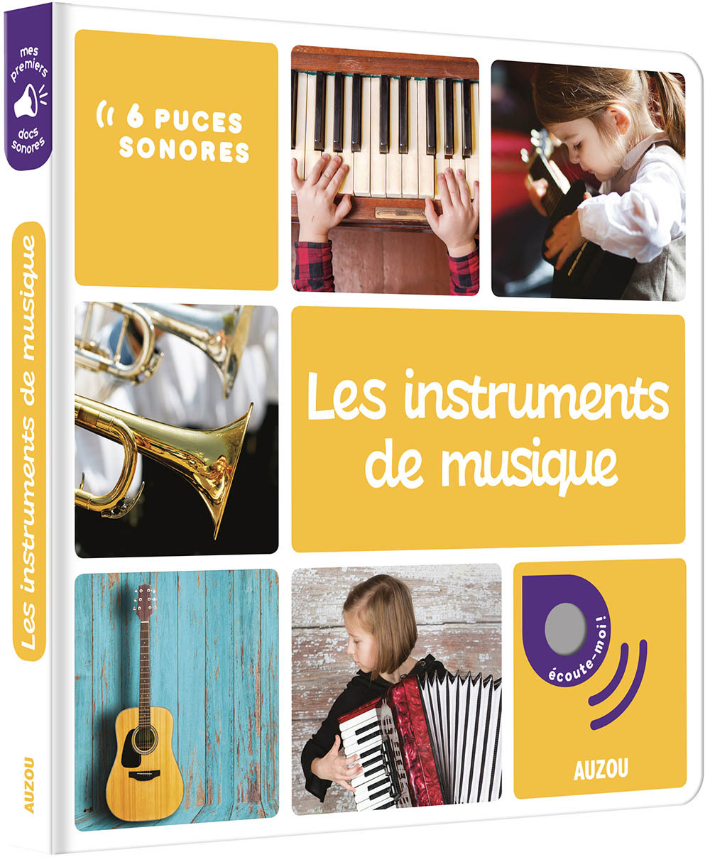 Les instruments de musique - Livre sonore