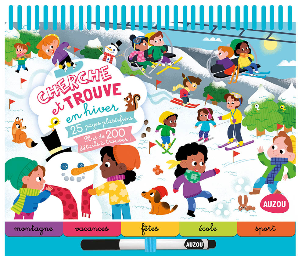 Cherche et trouve - en hiver