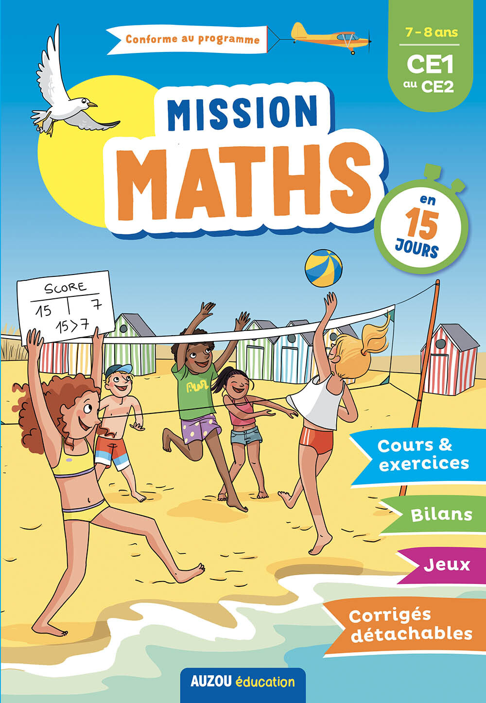 Mission Maths en 15 jours du CE1 au CE2