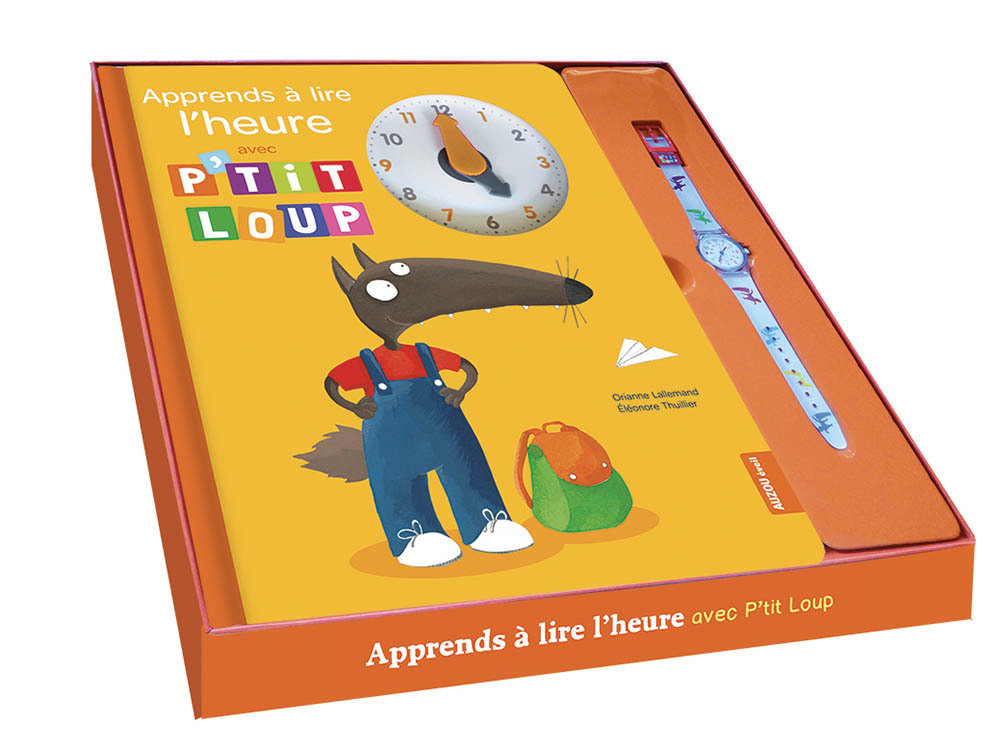 Coffret apprends l'heure avec P'tit Loup